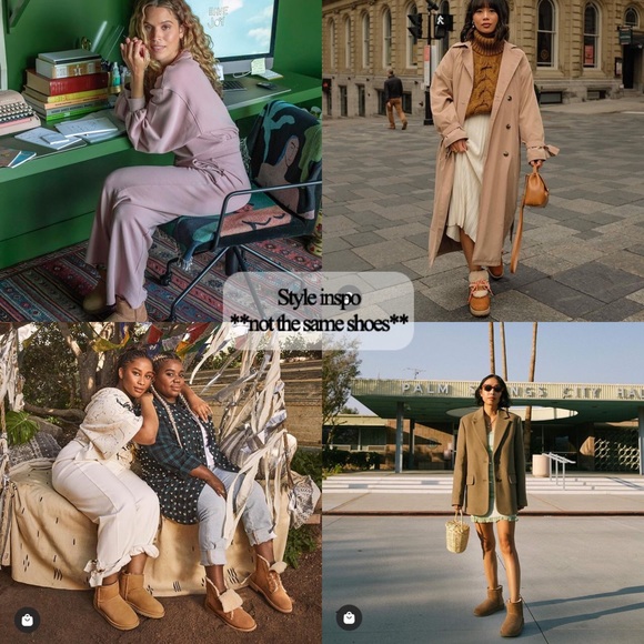 UGG Bailey Button Suede Sherpa Boots - Picture 10 of 16